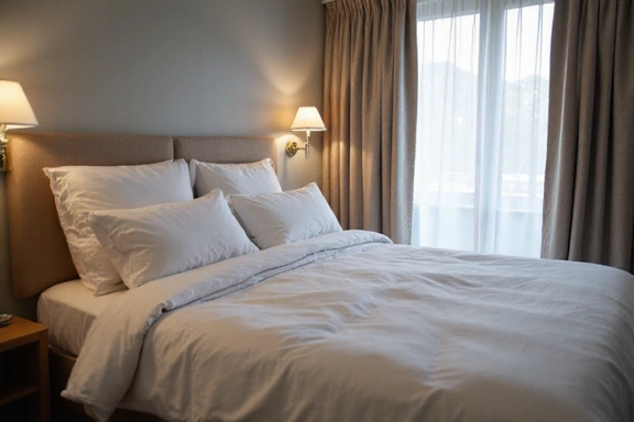 Peaceful sleeping environment