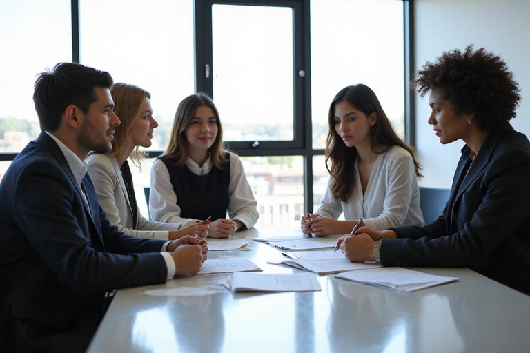 Nusantrix team collaborating on legal documents